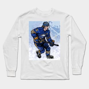 Dahlin in Blue Long Sleeve T-Shirt